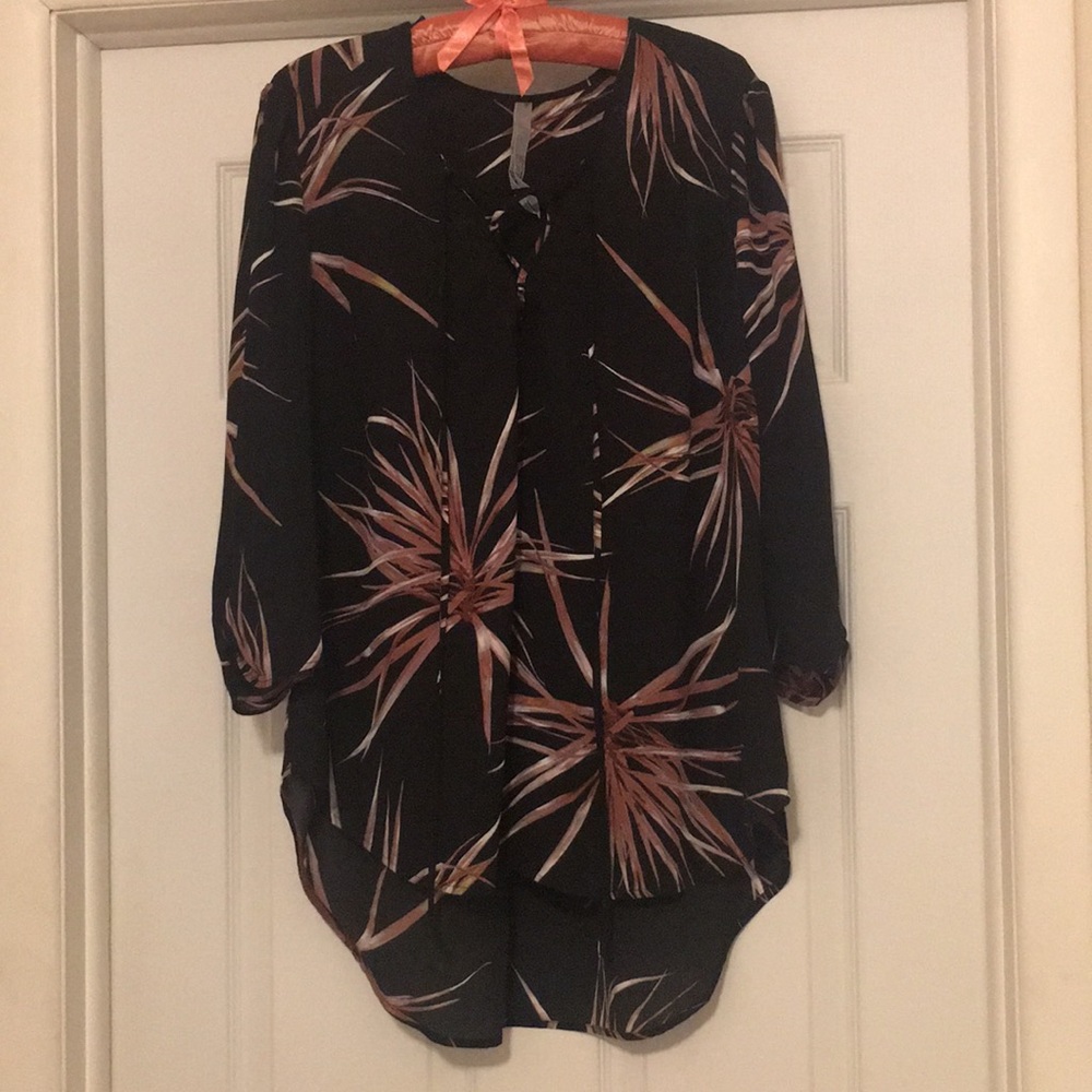 Lace up tunic